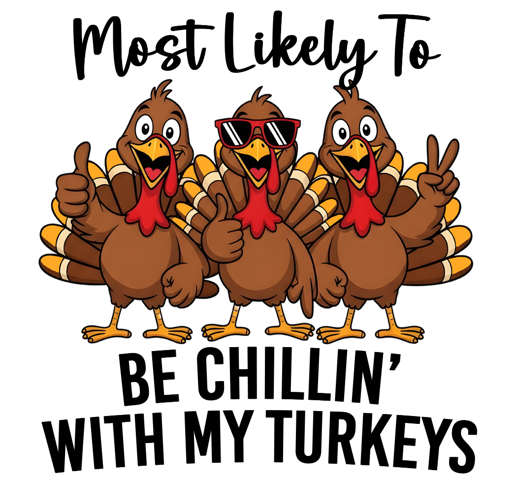 Chillin' with my turkeys